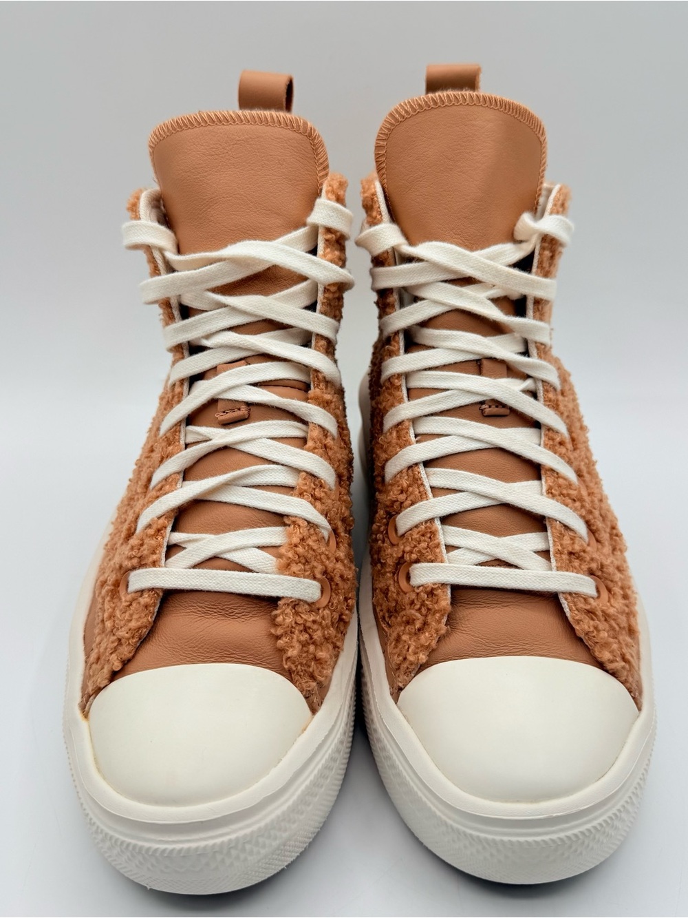 Converse Chuck Taylor All Star Move Platform High Sherpa Tan Women’s 8.5 A04259C - Picture 5 of 10
